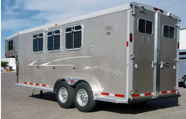 Logan Coach Horse Trailers, Galvanized Steel and Aluminum - MrTrailer  Reviews: Trucks Towing Trailers and Trailer Accessories