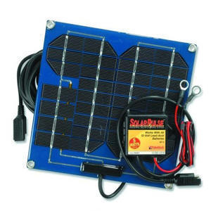 Solar panel that reguvinates trailer batteries