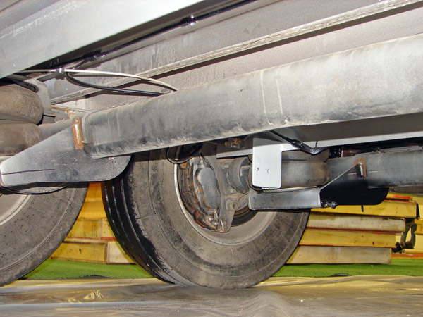 Airbagged Trailer Axles