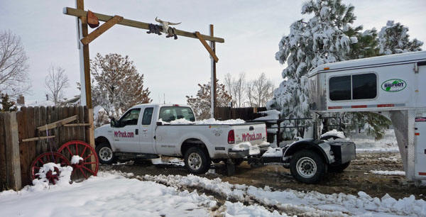 Automated Safety Hitch, adds an axle to your pickup truck