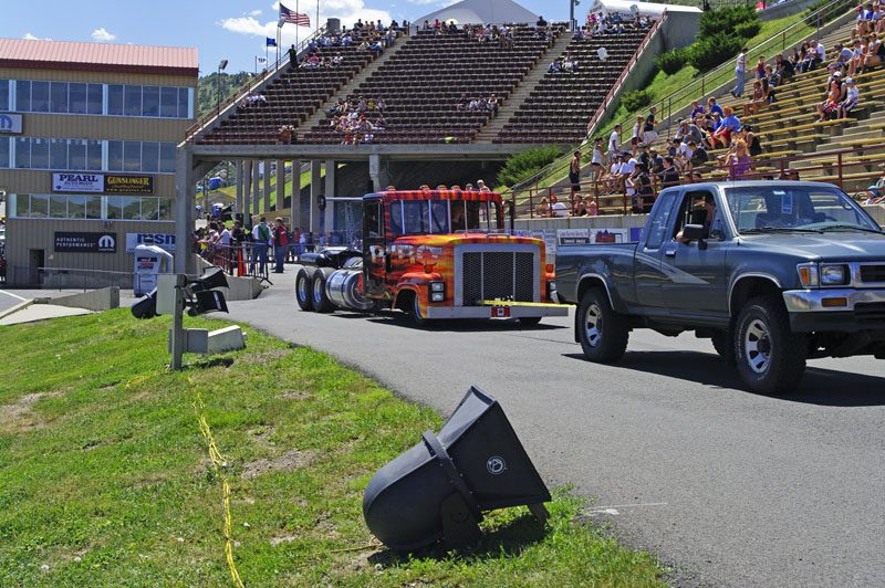 “Bandimere Truck Fest in Colorado, daily drivers and pro’s race diesels