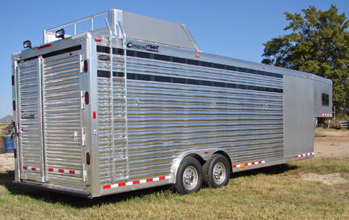 Cimarron horse trailer factory review 2010