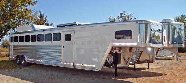Cimarron horse trailer factory review 2010