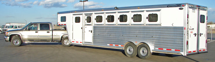 Cimarron Custom Horse Trailers with New Thinking Strength and Beauty!