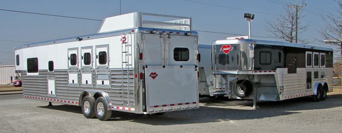 Hart Aluminum Horse Trailers and review of the factory