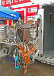 Saddlematic power saddle rack