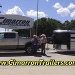 Ford F250 reviewing Cimarron Trailers