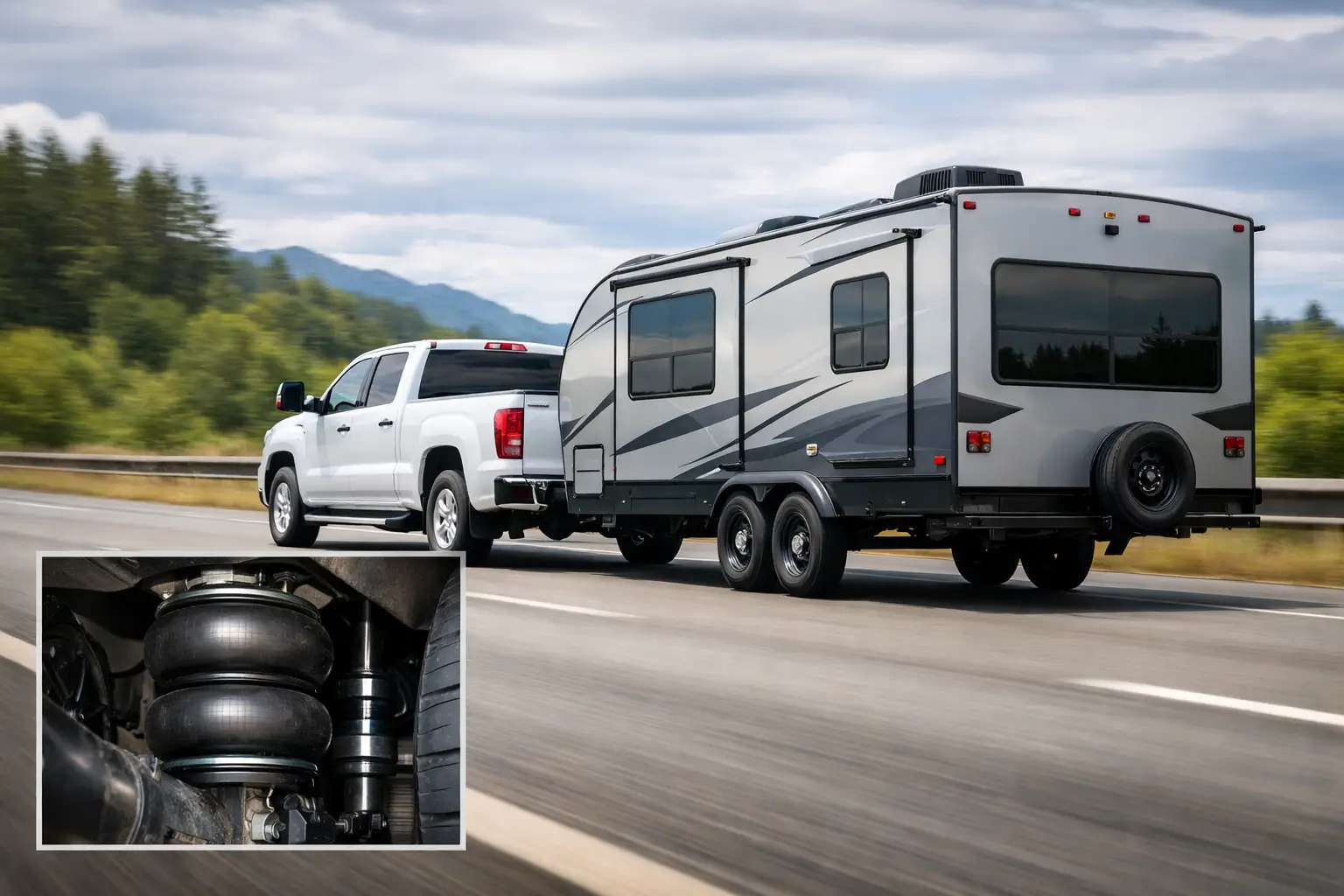 Can Airbags Improve Towing Stability?