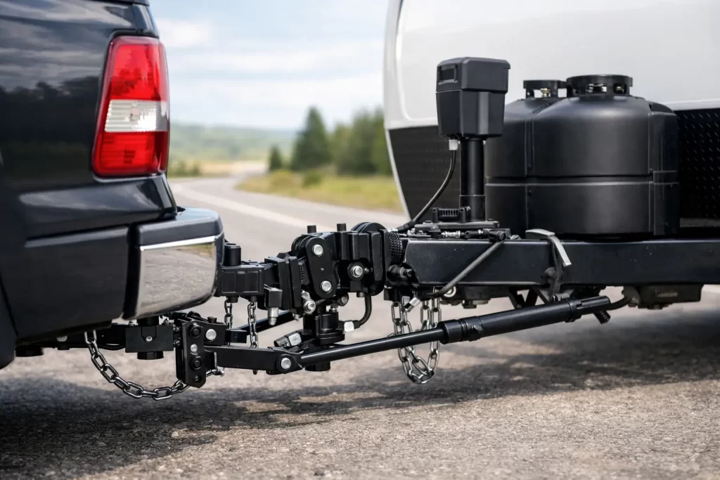 Weight Distribution vs Sway Control Pickup truck towing advice reviews accessories and safety tips Weight Distribution vs Sway Control