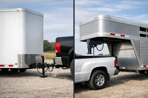 Bumper Pull vs Gooseneck Trailer Differences