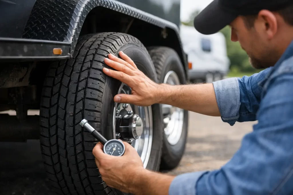 How to Check Trailer Tires Before You Tow Pickup truck towing advice reviews accessories and safety tips How to Check Trailer Tires Before You Tow
