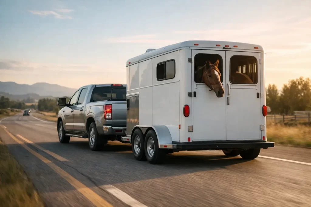How to Tow Horse Trailer Safely and Smoothly