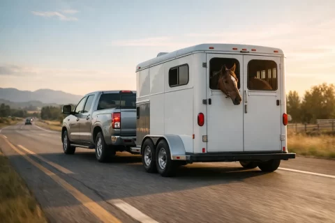 How to Tow Horse Trailer Safely and Smoothly