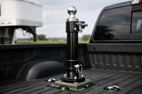 Popup Hitch Gooseneck Extension for Short Beds