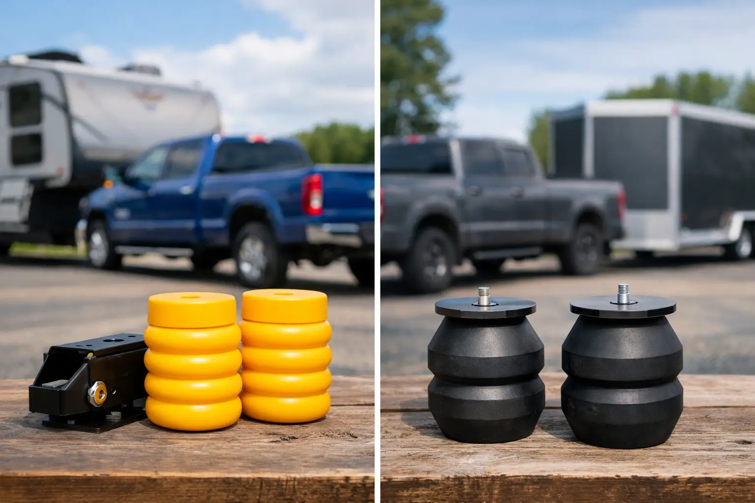 Sumo Springs vs Timbrens for Towing Trucks