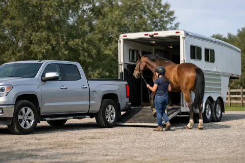 How to Load a Horse Trailer Safely Every Time